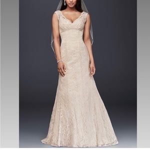 NWT-David’s Bridal size 12 wedding dress